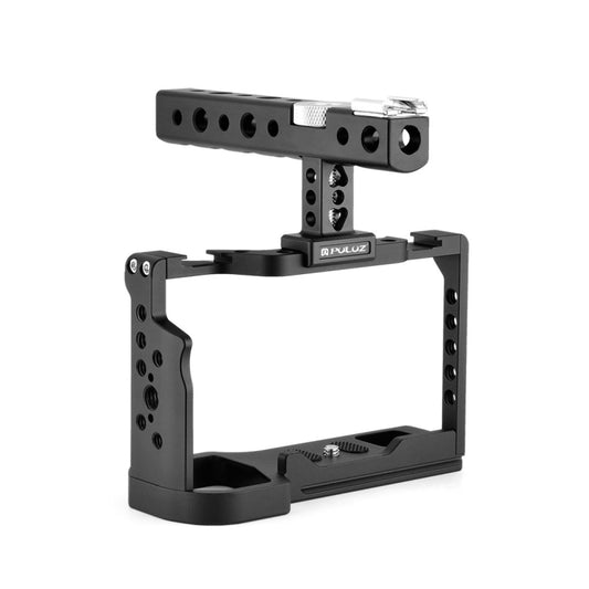 PULUZ Video Camera Cage Filmmaking Rig with Handle for Sony Alpha 7C / ILCE-7C / A7C, For Sony Alpha 7C Cage