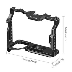 PULUZ Metal Camera Cage Stabilizer Rig for Sony A7 IV / ILCE-7M4 / A7M4 / A7M3 / A7R3  / A7R III / A7R5