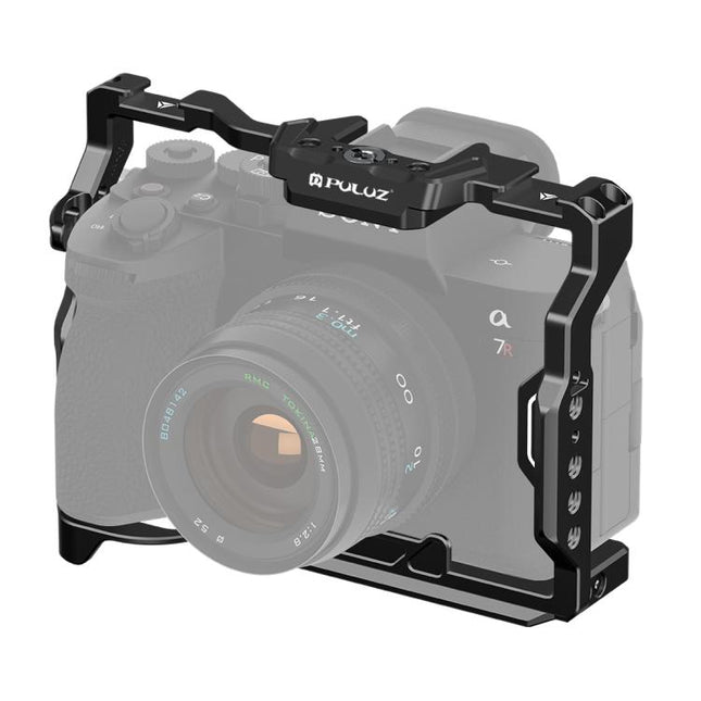PULUZ Metal Camera Cage Stabilizer Rig for Sony A7 IV / ILCE-7M4 / A7M4 / A7M3 / A7R3  / A7R III / A7R5, For Sony A7 IV Cage
