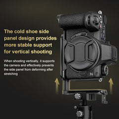 For Nikon Z6 III PULUZ 1/4 inch Vertical Shoot Quick Release L Plate Bracket Base Holder, For Nikon Z6III / Z6II