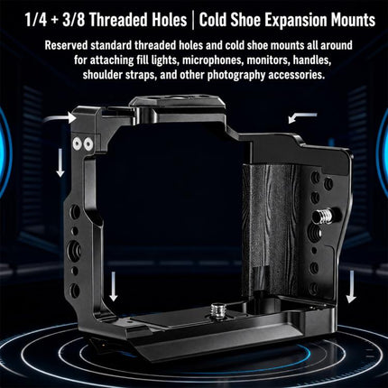 For Canon EOS R50 V PULUZ Live Streaming Camera Cage Expansion Mount Frame, For Canon EOS R50 V