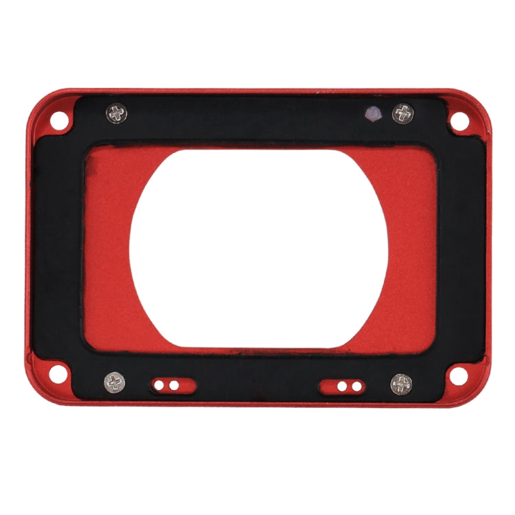 PULUZ Aluminum Alloy Front Panel + 37mm UV Filter Lens + Lens Sunshade for Sony RX0 / RX0 II, with Screws and Screwdrivers, Front Panel Red, Front Panel Black