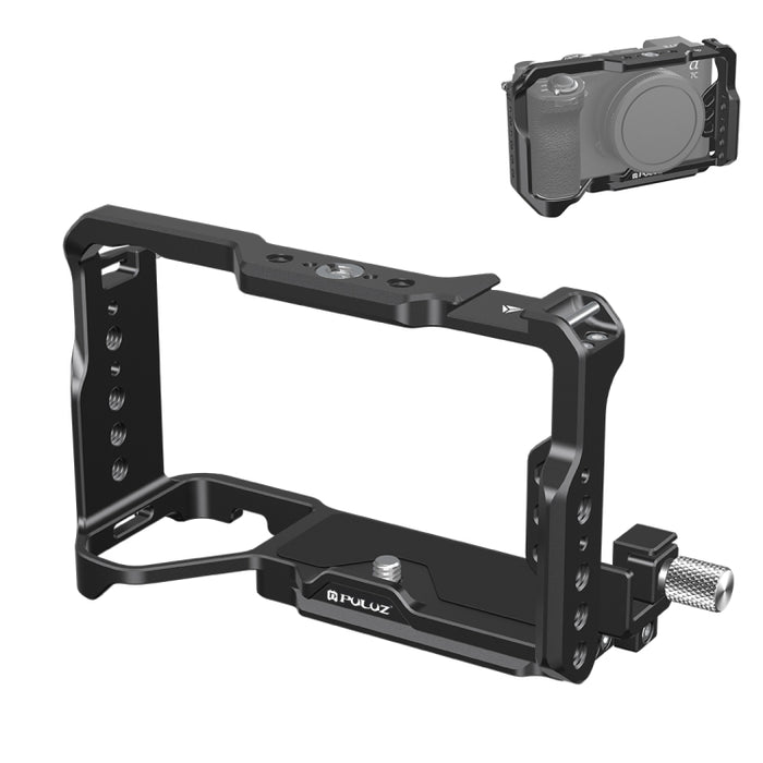 For Sony ILCE-A7CM2 / Alpha 7C II / Alpha 7CR PULUZ Metal Camera Cage Stabilizer Rig, For Sony ILCE-A7CM2 / Alpha 7CR