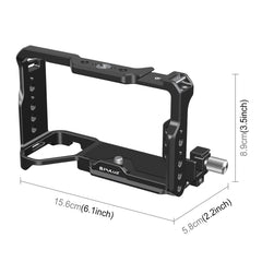 For Sony ILCE-A7CM2 / Alpha 7C II / Alpha 7CR PULUZ Metal Camera Cage Stabilizer Rig, For Sony ILCE-A7CM2 / Alpha 7CR