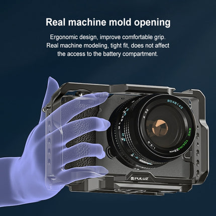 For Sony ILCE-A7CM2 / Alpha 7C II / Alpha 7CR PULUZ Metal Camera Cage Stabilizer Rig, For Sony ILCE-A7CM2 / Alpha 7CR