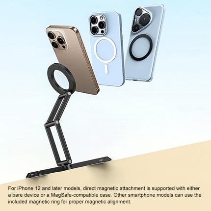 MagSafe Desktop Live Streaming Magnetic Foldable Phone Holder Bracket, Live Streaming Bracket