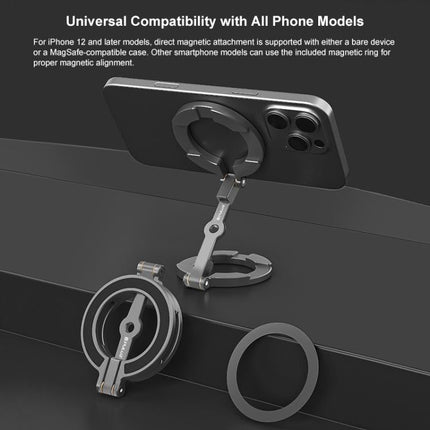 MagSafe Dual-Head Magnetic Folding Phone Holder Bracket, Dual-Head Magnetic Bracket