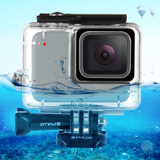 PULUZ 45m Underwater Waterproof Housing Diving Case for GoPro HERO7 Silver / HERO7 White, with Buckle Basic Mount & Screw, For HERO7, For HERO7 (US)