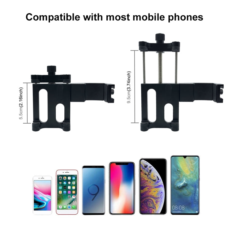 PULUZ Multifunction Aluminum Alloy Smartphone Fixing Clamp Expansion Holder Mount Bracket for DJI OSMO Pocket / Pocket 2