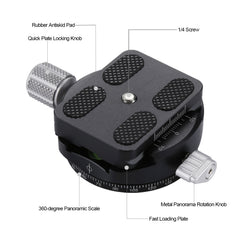 PULUZ Aluminum Alloy Quick Release Plate for Panoramic Head