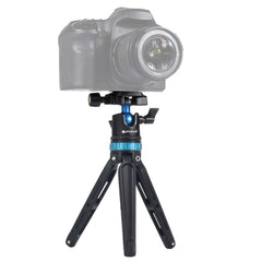 PULUZ Pocket Mini Adjustable Metal Desktop Tripod Mount with 360 Degree Ball Head for DSLR & Digital Cameras, Adjustable Height: 11-20.2cm, Tripod with Head(L)