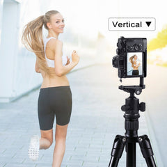 PULUZ 1/4 inch Vertical Shoot Quick Release L Plate Bracket Base Holder for Sony A9 (ILCE-9) / A7 III/ A7R III