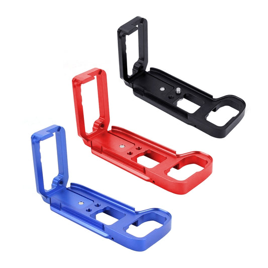 PULUZ 1/4 inch Vertical Shoot Quick Release L Plate Bracket Base Holder for Sony A9 (ILCE-9) / A7 III/ A7R III, For Sony A9 (Black), For Sony A9 (Red)