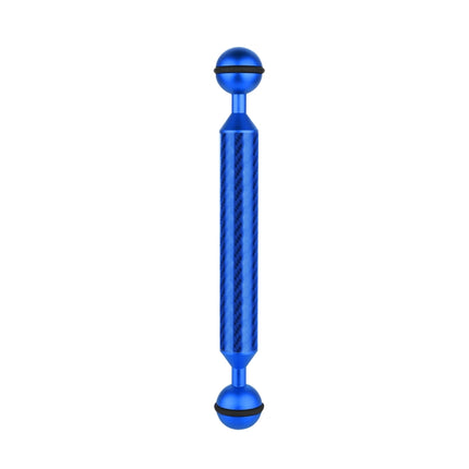 PULUZ  7 inch 18cm Length 20.8mm Diameter Dual Balls Carbon Fiber Floating Arm, Ball Diameter: 25mm, 7 inch Blue, 7 inch Red, 7 inch Black