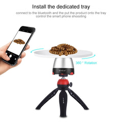 PULUZ Electronic 360 Degree Rotation Panoramic Head + Tripod Mount + GoPro Clamp + Phone Clamp with Remote Controller for Smartphones, GoPro Action Cameras