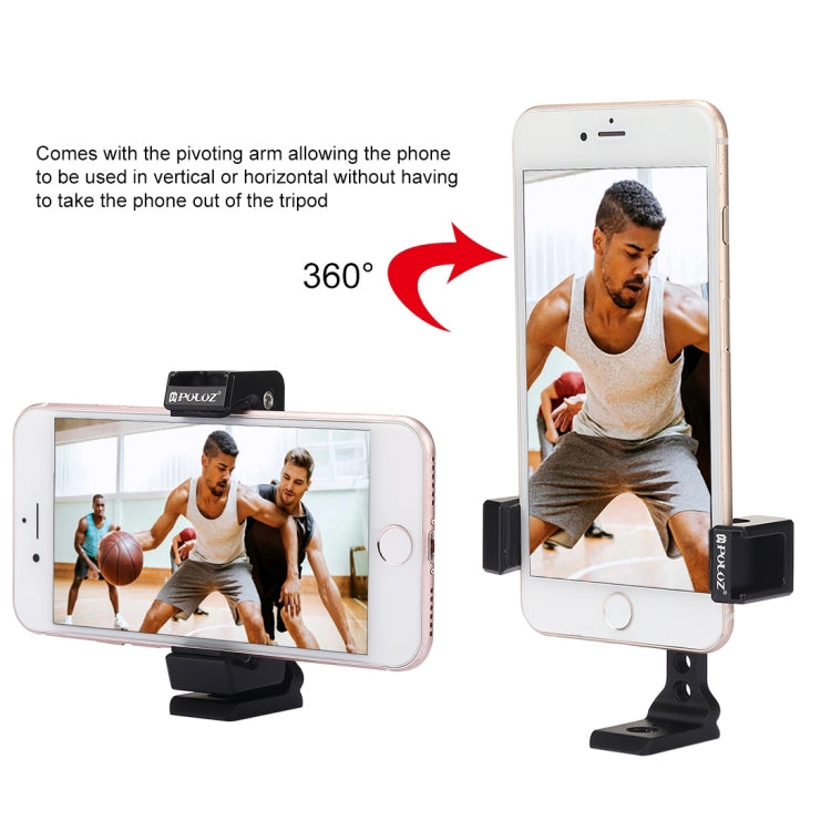 For iPhone, Galaxy, Huawei, Xiaomi, Sony, HTC, Google and other Smartphones, Rotation Clamp