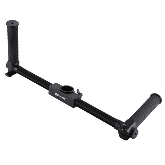 PULUZ Dual Handheld Grip Aluminum Tube Stabilizer, PULUZ