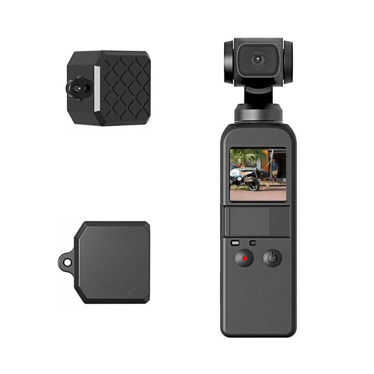 PULUZ  2 in 1 Diamond Texture Silicone Cover Case Set for DJI OSMO Pocket