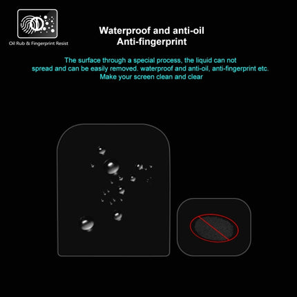 PULUZ 9H 2.5D HD Tempered Glass Lens Protector + Screen Film for DJI OSMO Pocket Gimbal