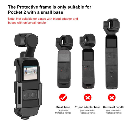 PULUZ  Housing Shell Protective Cover Bracket Frame for DJI OSMO Pocket / Pocket  2