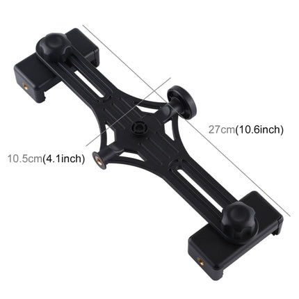 PULUZ Live Broadcast Dual Phone Brackets Horizontal Holder for iPhone, Galaxy, Huawei, Xiaomi, Sony and Other Smart Phones, Dual Phone Bracket