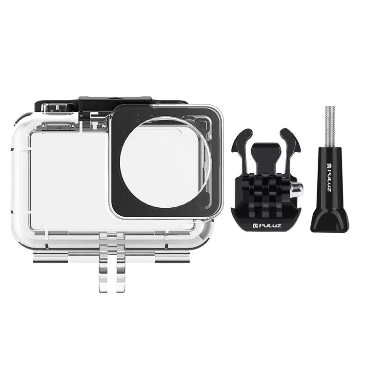 PULUZ 61m Underwater Waterproof Housing Diving Case for DJI Osmo Action, with Buckle Basic Mount & Screw