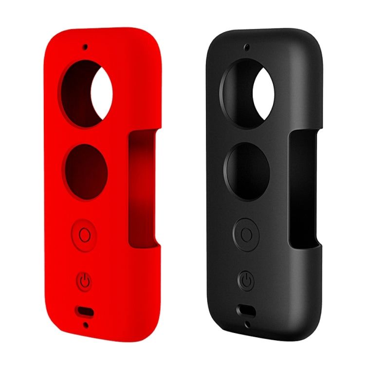 PULUZ Silicone Protective Case with Lens Cover for Insta360 ONE X