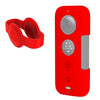 PULUZ Silicone Protective Case with Lens Cover for Insta360 ONE X, For Insta360 ONE X(Black), For Insta360 ONE X(Red)