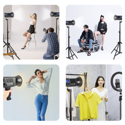 PULUZ 60W Studio Video Light 2500K-6500K Dual Color Temperature Professional Photography Fill Light, 60W Studio Video Light