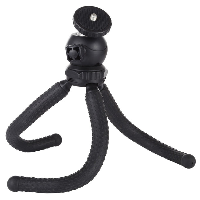 PULUZ Mini Octopus Flexible Tripod Holder with Ball Head for SLR Cameras, GoPro, Cellphone, Size: 25cmx4.5cm