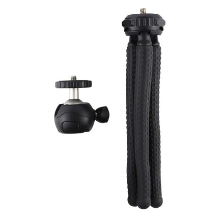 PULUZ Mini Octopus Flexible Tripod Holder with Ball Head for DJI, Insta360, GoPro and Other Action Cameras, SLR Cameras, Cellphone, Size: 25cmx4.5cm, 25cm Tripod