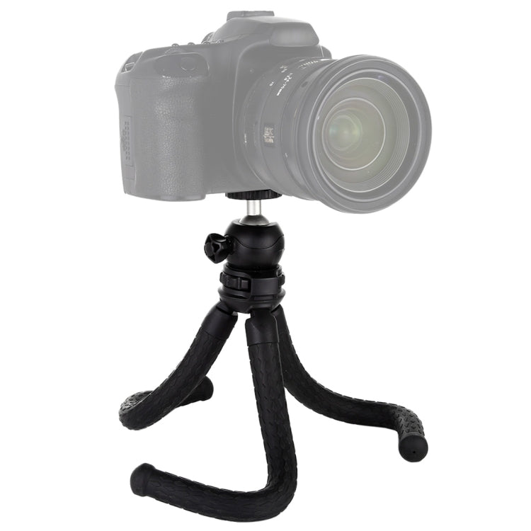 PULUZ Mini Octopus Flexible Tripod Holder with Ball Head for SLR Cameras, GoPro, Cellphone, Size:30cmx5cm, 30cm Tripod