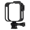 PULUZ ABS Plastic Shockproof Side Frame Mount Protective Case with Base & Long Screw for GoPro Max