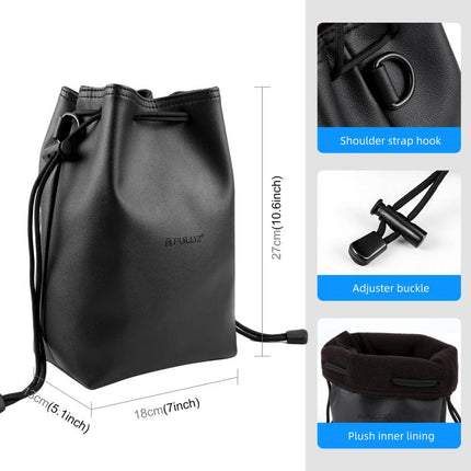 PULUZ Camera Protective Inner Bag Thick Padded Carrying Pouch with Shoulder Strap for Mirrorless & DSLR Cameras, Size: L, Size: L