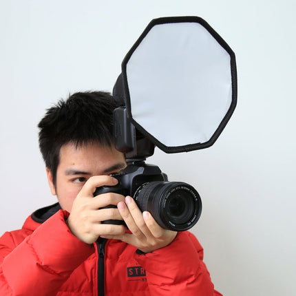 PULUZ 20cm Octangle Style Foldable Soft Flash Light Diffuser Softbox, 20cm Octangle