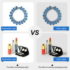 PULUZ 1000LM LED Acrylic No Polar Dimming Shadowless Light Pad with Switch for 40cm Photo Studio Box