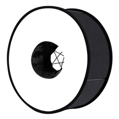 PULUZ 45cm Round Style Macro and Portrait Softbox SpeedLite Flash Light Foldable Diffuser