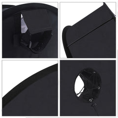 PULUZ 45cm Round Style Macro and Portrait Softbox SpeedLite Flash Light Foldable Diffuser