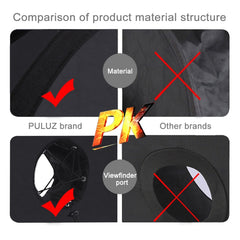 PULUZ 45cm Round Style Macro and Portrait Softbox SpeedLite Flash Light Foldable Diffuser