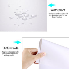 PULUZ Photography Background PVC Paper Kits for Studio Tent Box, Size: 121cm x 58cm