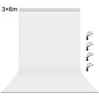 3m x 6m / White