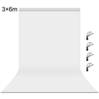 3m x 6m / White