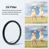 PULUZ 52mm UV Lens Filter for GoPro HERO12 Black /11 Black Mini /11 Black /10 Black /9 Black, with Adapter Ring, UV Filter