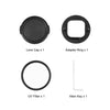 PULUZ 52mm UV Lens Filter for GoPro HERO12 Black /11 Black Mini /11 Black /10 Black /9 Black, with Adapter Ring, UV Filter