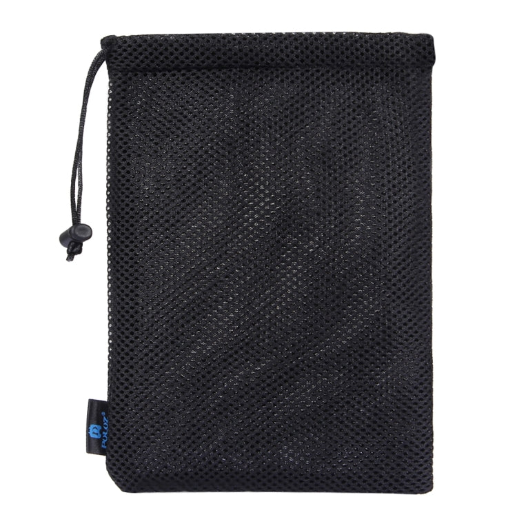 PULUZ Storage Bag with Stay Cord for GoPro, Insta360, DJI and Other Action Cameras Accessories, Flannel Bag, Size: 24.5cm x 20.5cm, Nylon Mesh Bag, Size: 21.5cm x 15.5cm