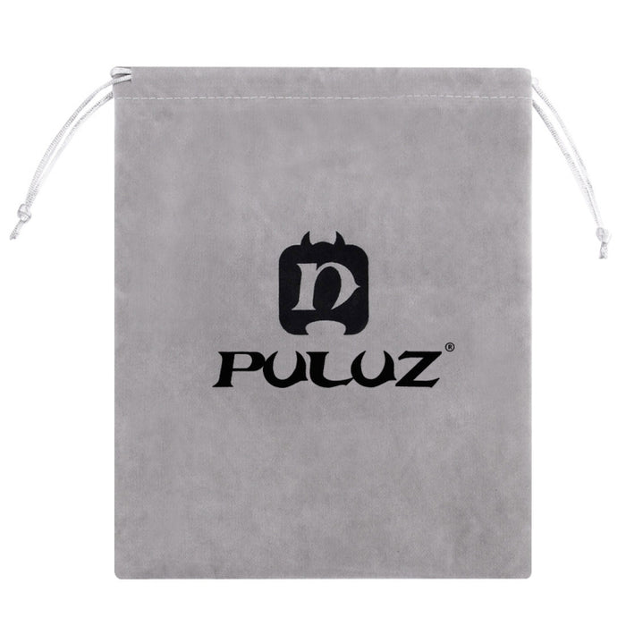 PULUZ Storage Bag with Stay Cord for GoPro, Insta360, DJI Osmo Action Cameras (Grey)