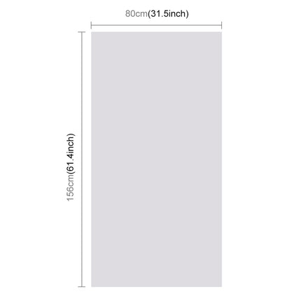 PULUZ Photography Background PVC Paper Kits for Studio Tent Box, Size: 156cm x 80cm, Backdrop 80cm(Orange), Backdrop 80cm(White)