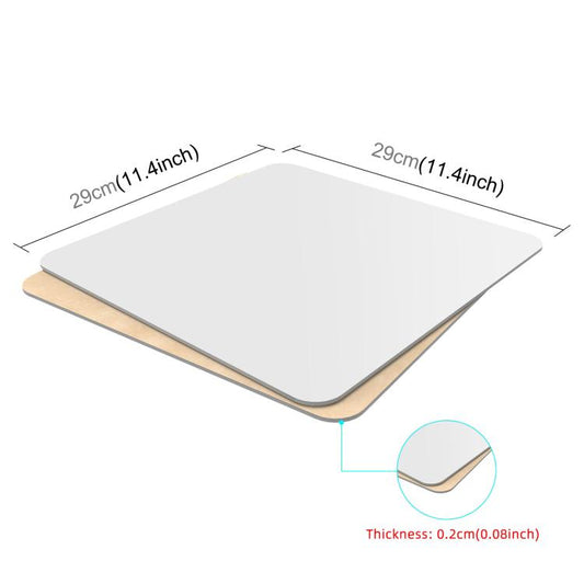 PULUZ 29cm Photography Acrylic Reflective Display Table Background Board