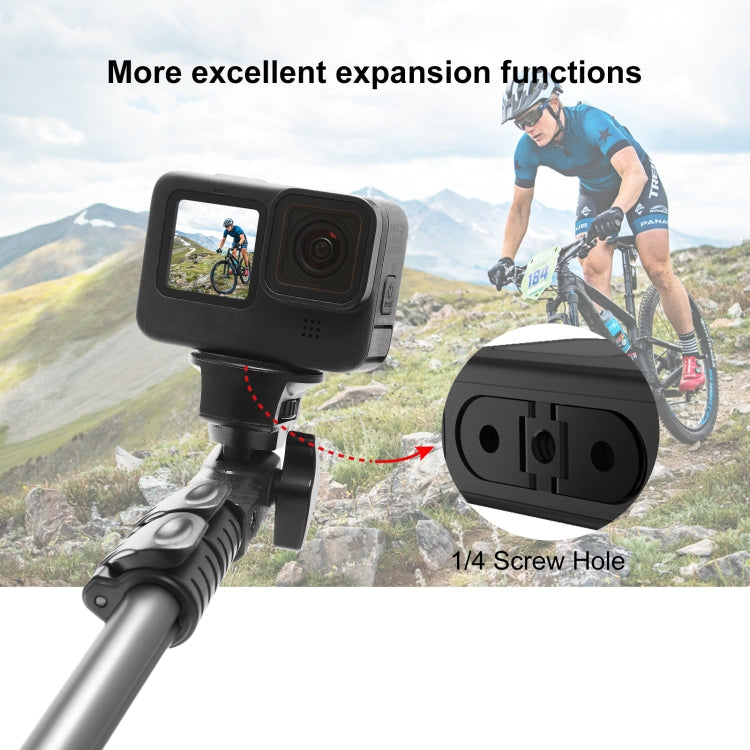 PULUZ Folding Finger Tripod Mount Adapter for GoPro HERO13 Black /12 Black /11 Black /11 Black mini /10 Black /9 Black /8 Black / Max