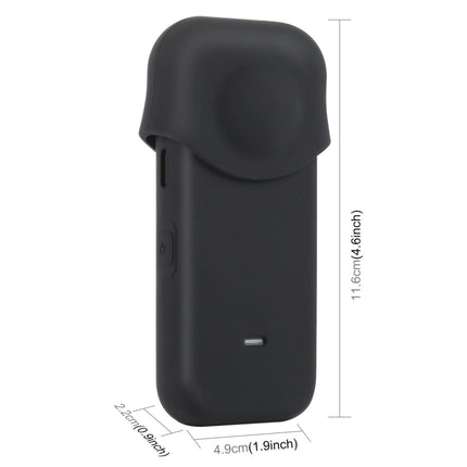 PULUZ Full Body Dust-proof Silicone Protective Case for Insta360 ONE X2, Case For Insta360 ONE X2